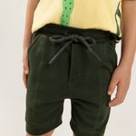 Conjunto-para-nino-de-camiseta-y-bermuda-Amarillo