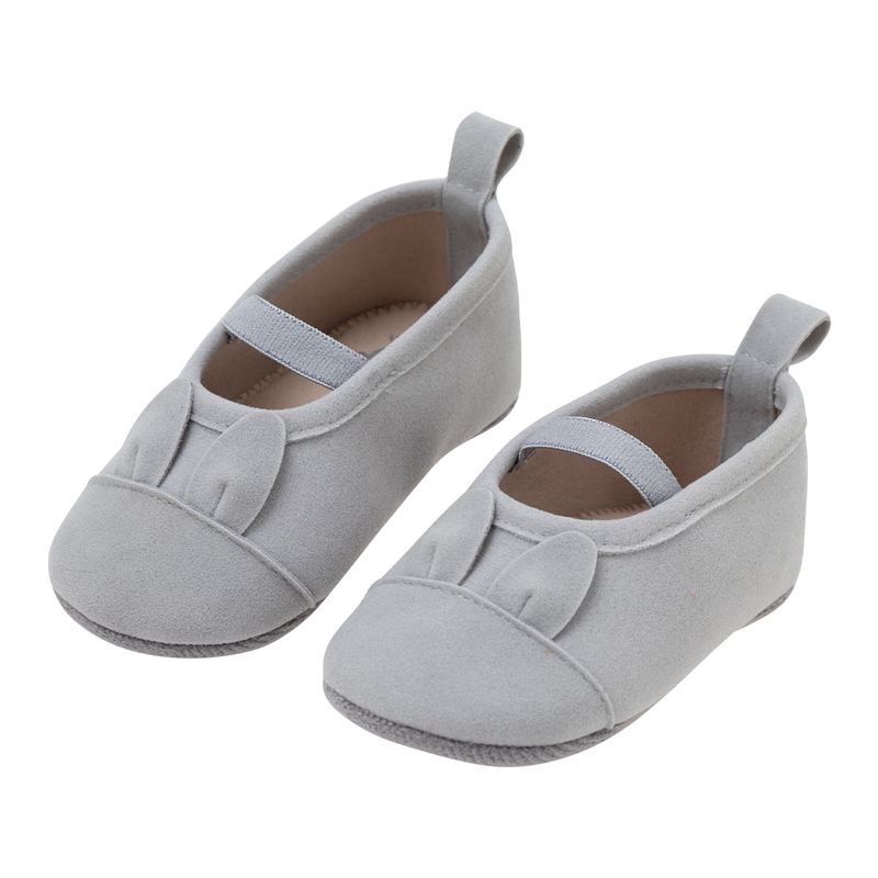 Zapatos-cosidos-para-recien-nacida-niña-Ropa-recien-nacido-nina-Gris