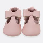 Zapatos-para-recien-nacida-niña-con-moño