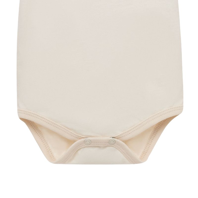 Body-manga-corta-para-recien-nacido-unisex-Ropa-recien-nacido-nino-Cafe