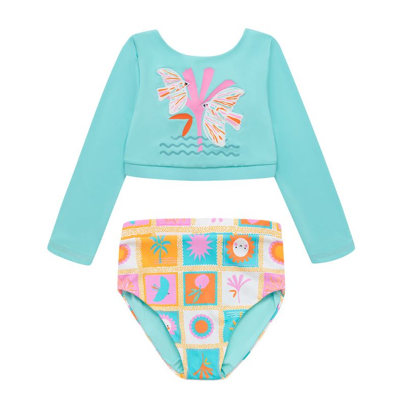 Vestido-de-baño-para-bebe-niña-tankini-