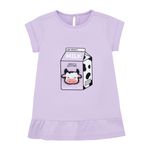 Vestido-manga-corta-para-recien-nacida-Ropa-recien-nacido-nina-Morado