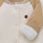 Chaqueta-tipo-bomber-para-recien-nacida-niña-Ropa-recien-nacido-nina-Cafe