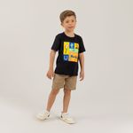 Conjunto-para-nino-de-camiseta-y-bermuda-Negro
