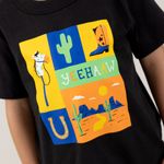 Conjunto-para-nino-de-camiseta-y-bermuda-Negro