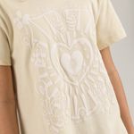 Camiseta-para-nina-manga-corta-con-corte-en-la-espalda-Beige