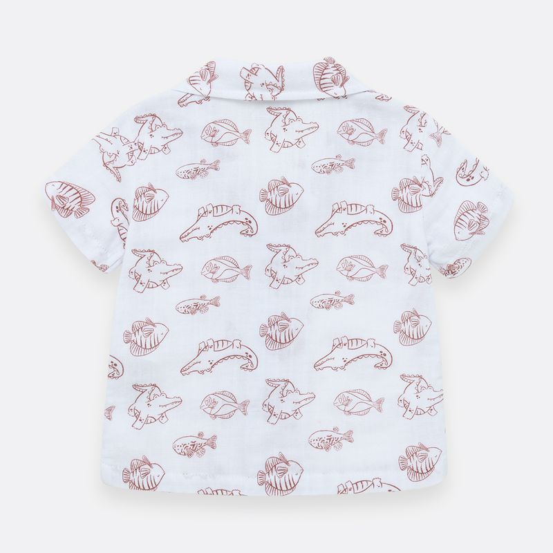 Camisa-manga-corta-para-bebe-nino