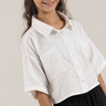 Camisa-manga-corta-para-nina