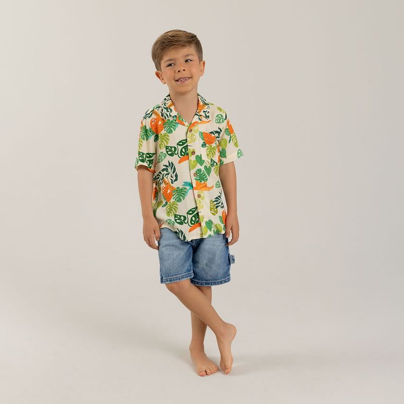 Camisa-manga-corta-para-nino