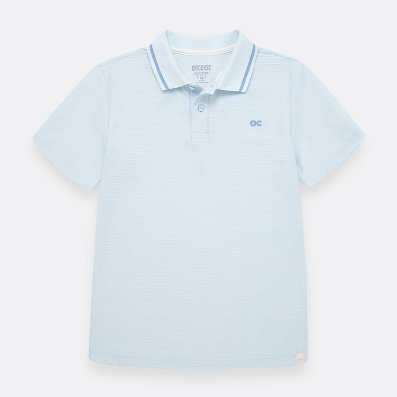 Camiseta-polo-para-nino-con-tela-con-textura