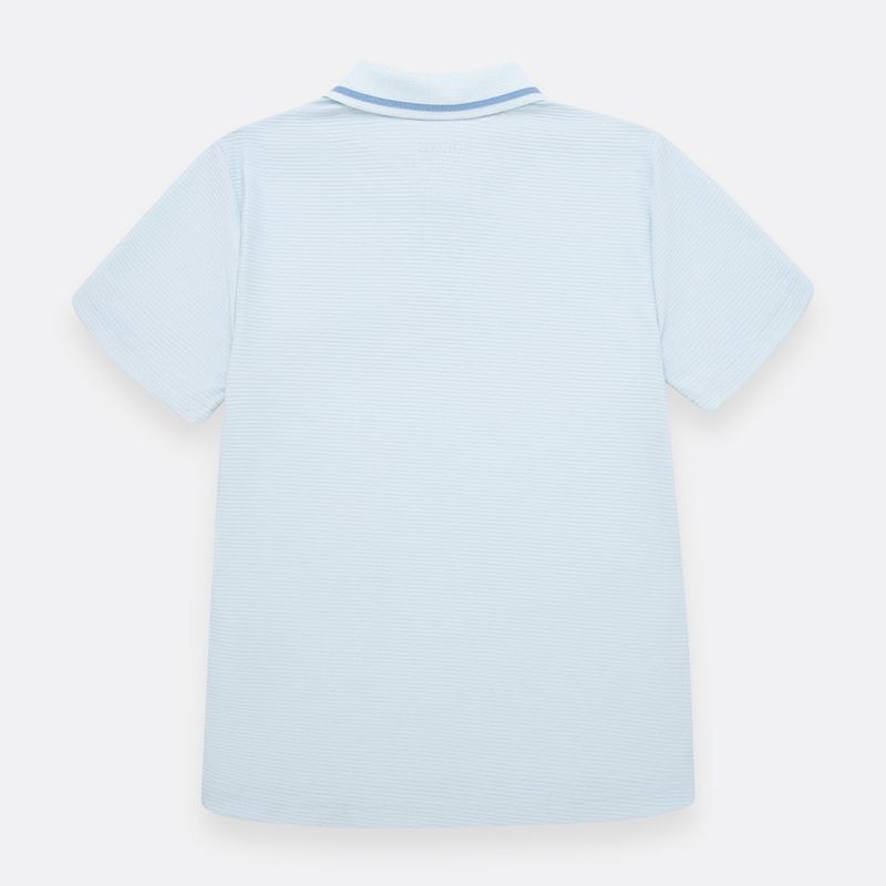 Camiseta-polo-para-nino-con-tela-con-textura