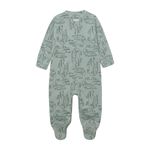Pijama-enterizo-con-piecitos-para-recien-nacido-unisex.-Ropa-recien-nacido-nino-Verde