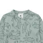 Pijama-enterizo-con-piecitos-para-recien-nacido-unisex.-Ropa-recien-nacido-nino-Verde