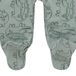 Pijama-enterizo-con-piecitos-para-recien-nacido-unisex.-Ropa-recien-nacido-nino-Verde