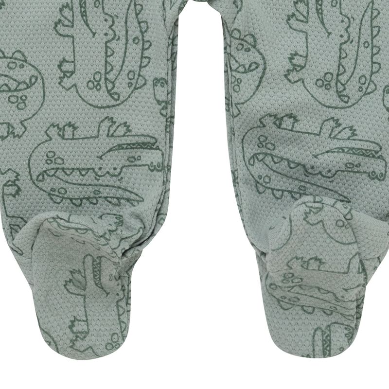 Pijama-enterizo-con-piecitos-para-recien-nacido-unisex.-Ropa-recien-nacido-nino-Verde