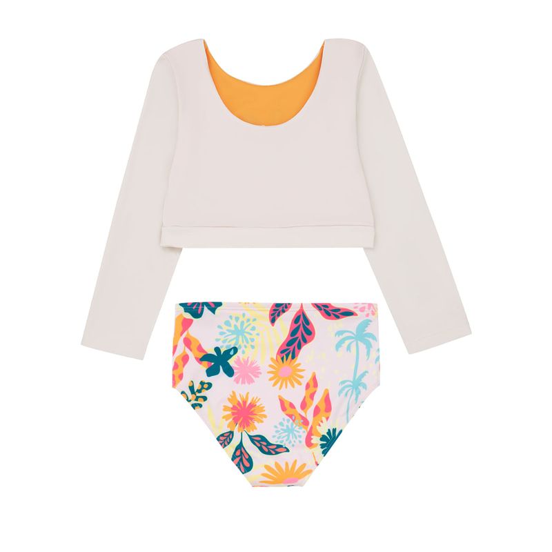 Vestido-de-baño-tankini-para-bebe-niña-Ropa-bebe-nina-Gris