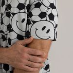 Pijama-para-bebe-niño-conjunto-de-camiseta-manga-corta---sudadera--Azul