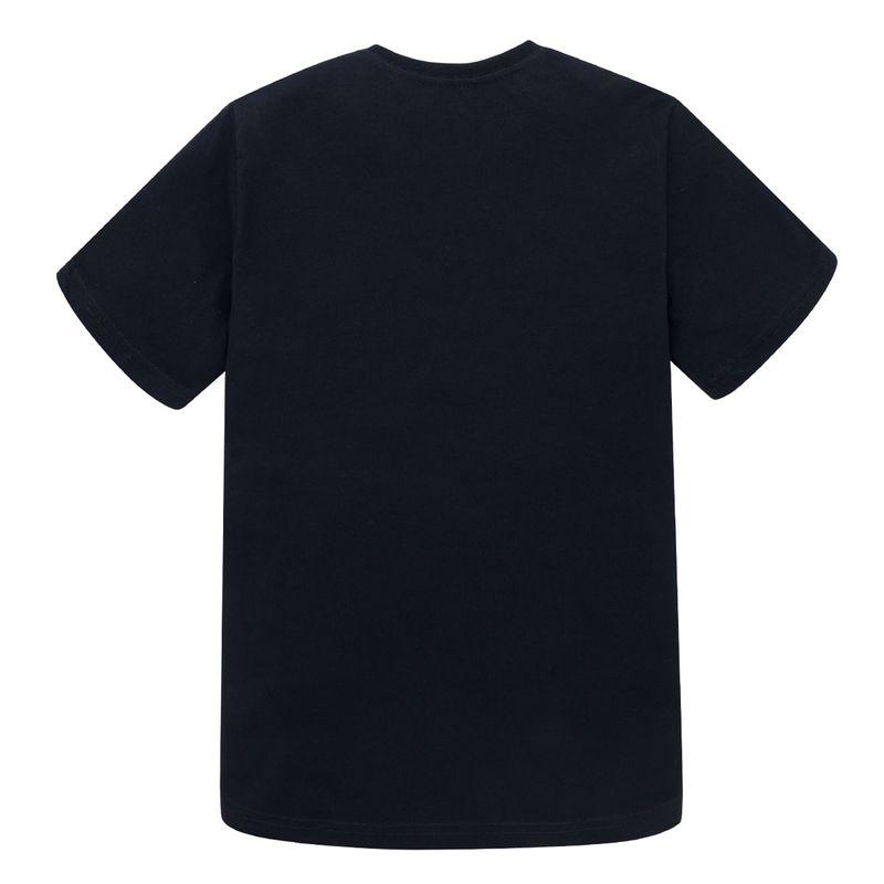 Camiseta-manga-corta-con-grafico-en-el-frente-que-se-rasga-para-niño-Ropa-nino-Negro
