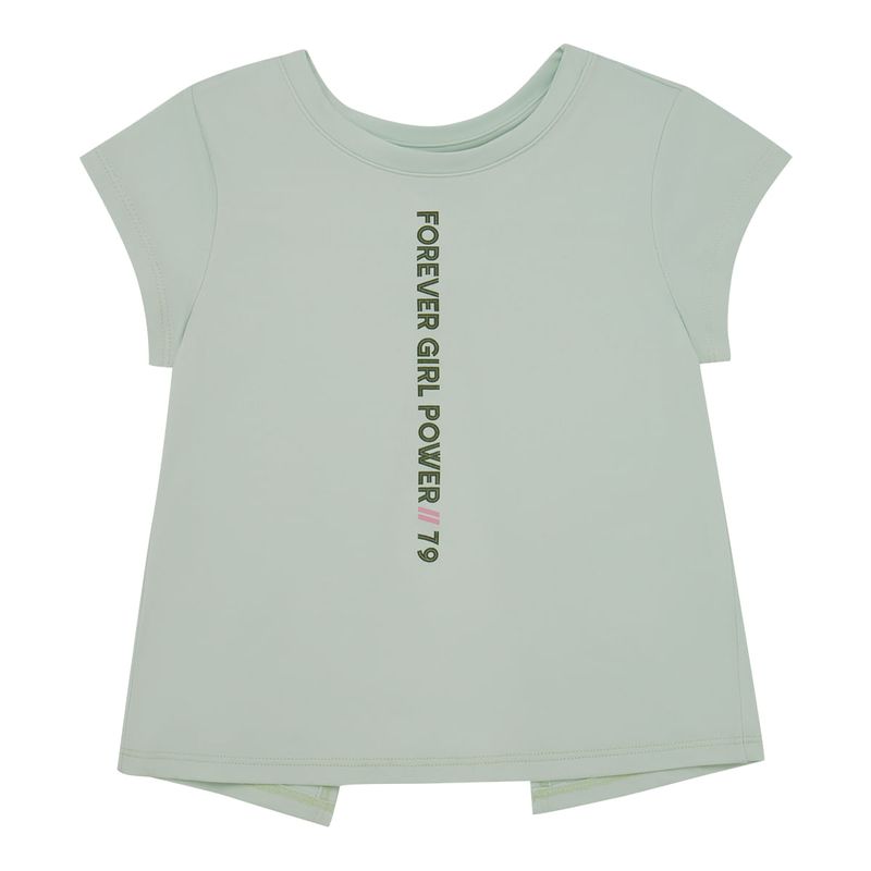 Camiseta-manga-corta-deportiva-para-bebe-niña-Ropa-bebe-nina-Verde