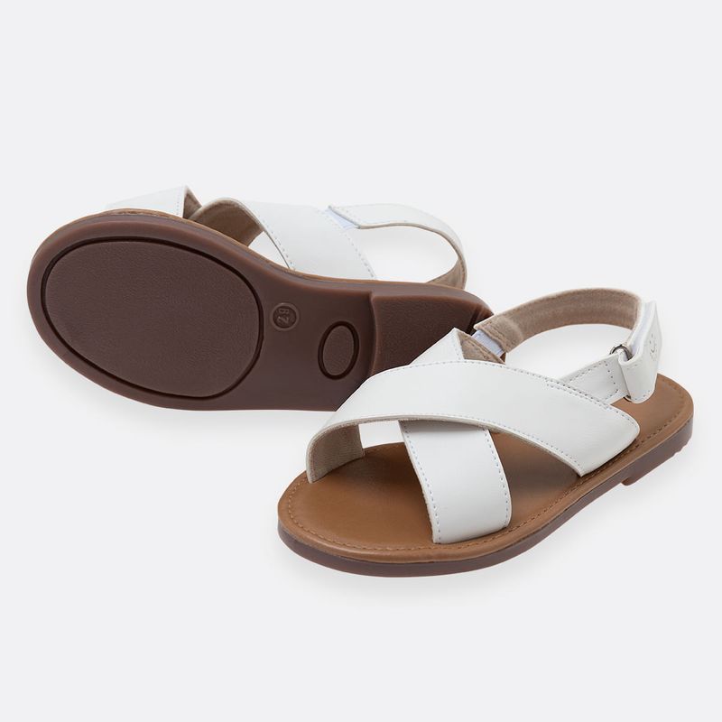 Sandalias-para-bebe-niña-planas