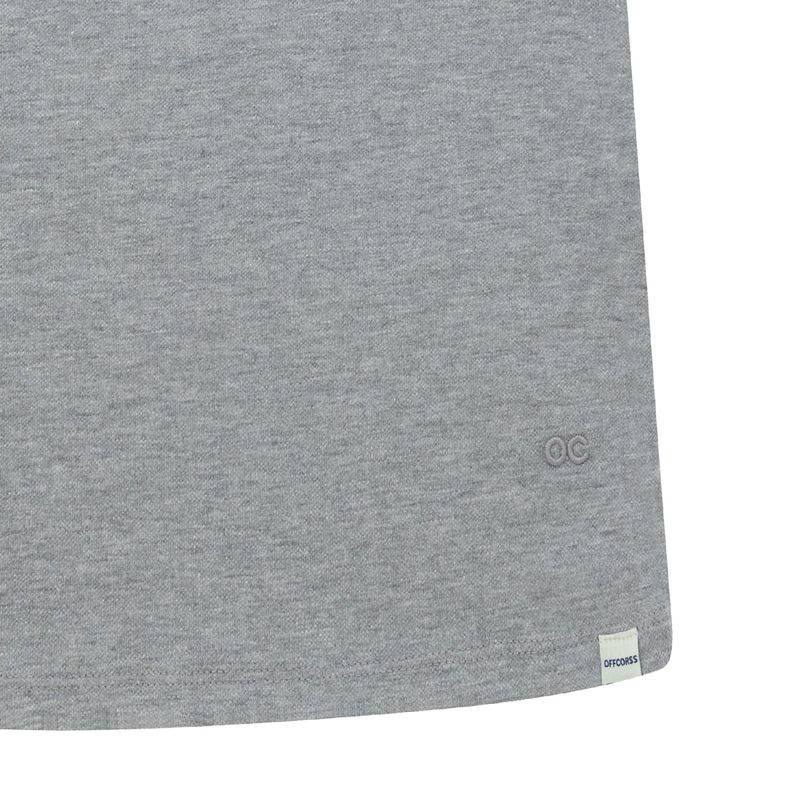 Camiseta-polo-para-niña-Ropa-nina-Gris