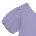 Camiseta-de-un-solo-hombro-para-niña-Ropa-nina-Morado