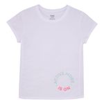 Camiseta-manga-corta-deportiva-para-niñas-Ropa-nina-Gris