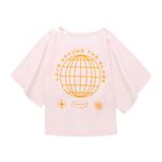 Crop-top-manga-corta-con-abertura-en-el-cuello-para-niña-Ropa-nina-Rosado