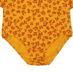 Body-manga-corta-para-niña-Ropa-nina-Naranja