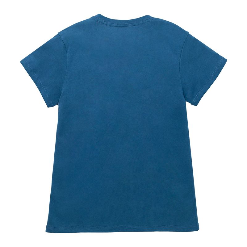 Camiseta-con-grafico-con-lentejuelas-para-niña-Ropa-nina-Azul
