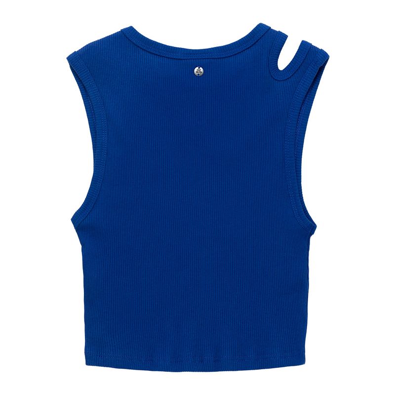 Camiseta-croptop-manga-sisa-para-niña-Ropa-nina-Azul