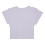 Camiseta-manga-corta-para-niña-Ropa-nina-Blanco
