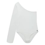 Body-de-un-solo-hombro-para-niña-Ropa-nina-Gris