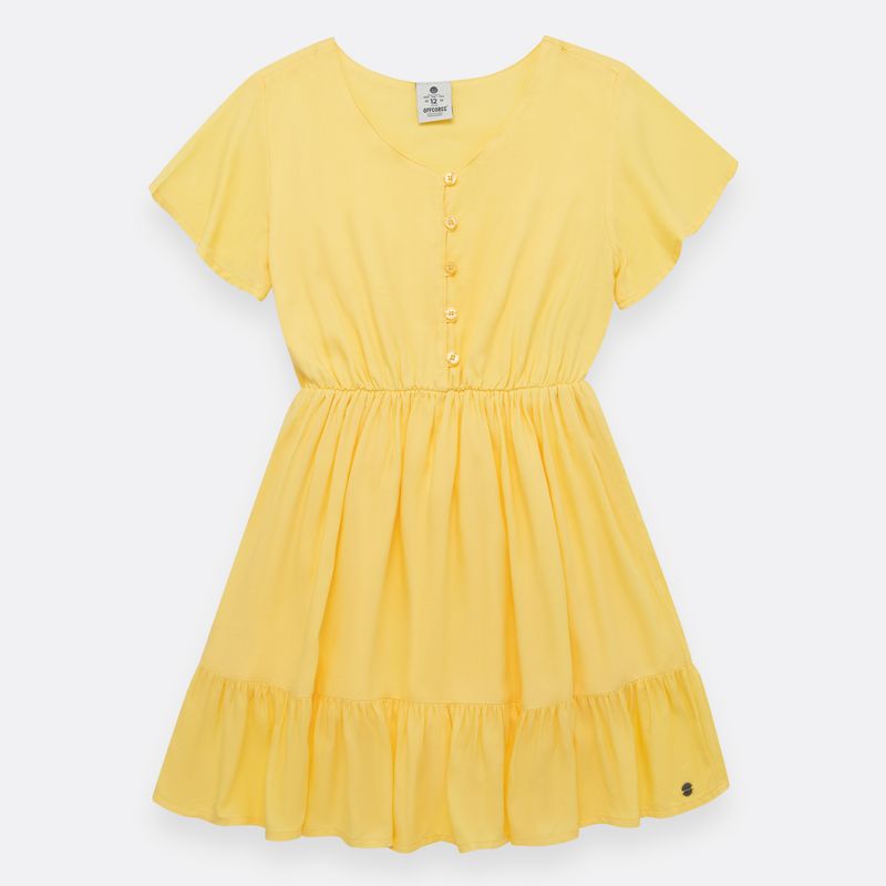 Vestido-manga-corta-para-nina