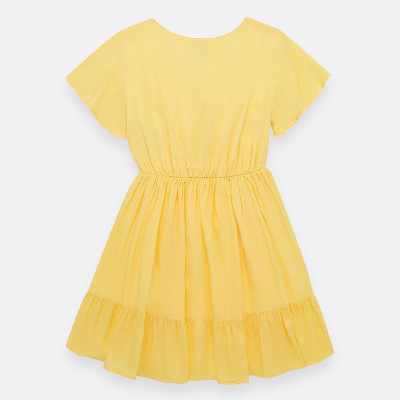 Vestido-manga-corta-para-nina