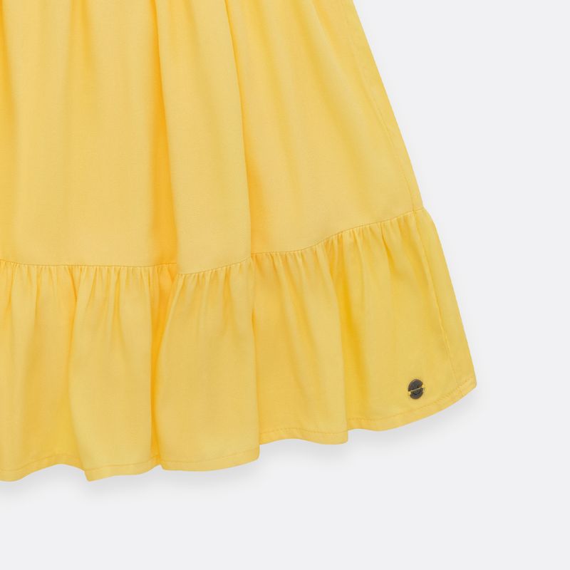 Vestido-manga-corta-para-nina