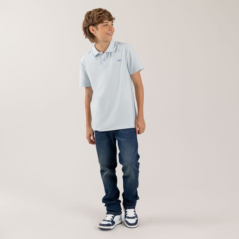 Camiseta-polo-para-niño-manga-corta