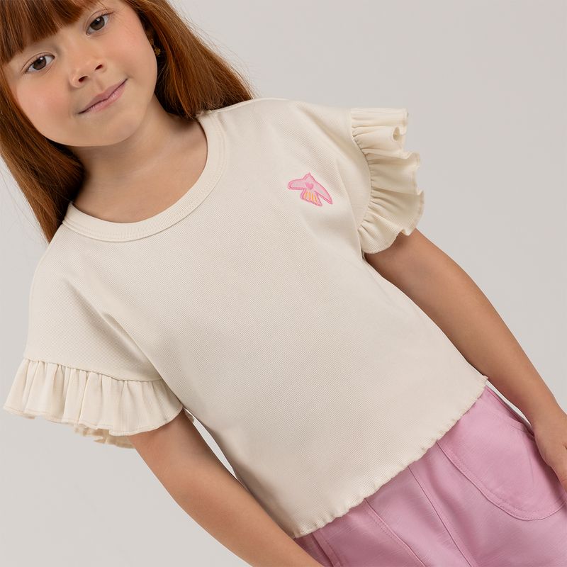 Conjunto-para-nina-de-camiseta-con-boleros-y-short