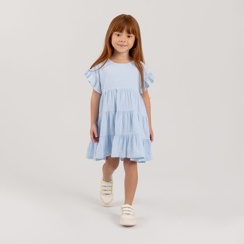 Vestido-para-bebe-nina-manga-corta-con-bolero-en-manga