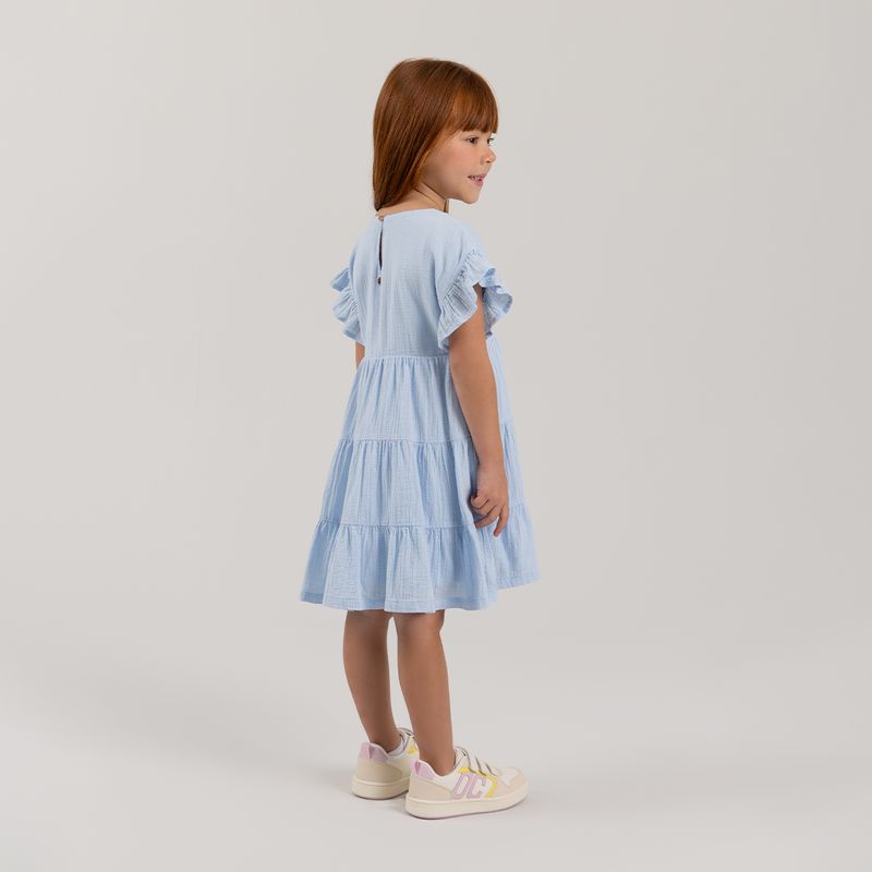 Vestido-para-bebe-nina-manga-corta-con-bolero-en-manga