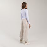 Conjunto-para-nina-de-camiseta-crop-y-pantalon-silueta-parachute