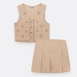 Conjunto-para-nina-de-chaleco-y-falda-corta
