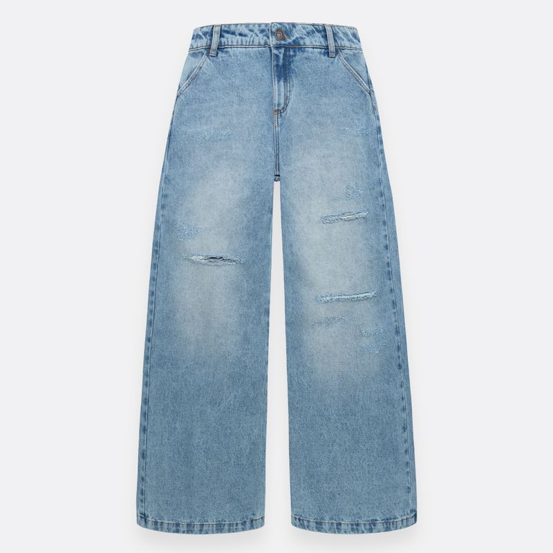 Denim-wide-leg-para-nina-con-rotos