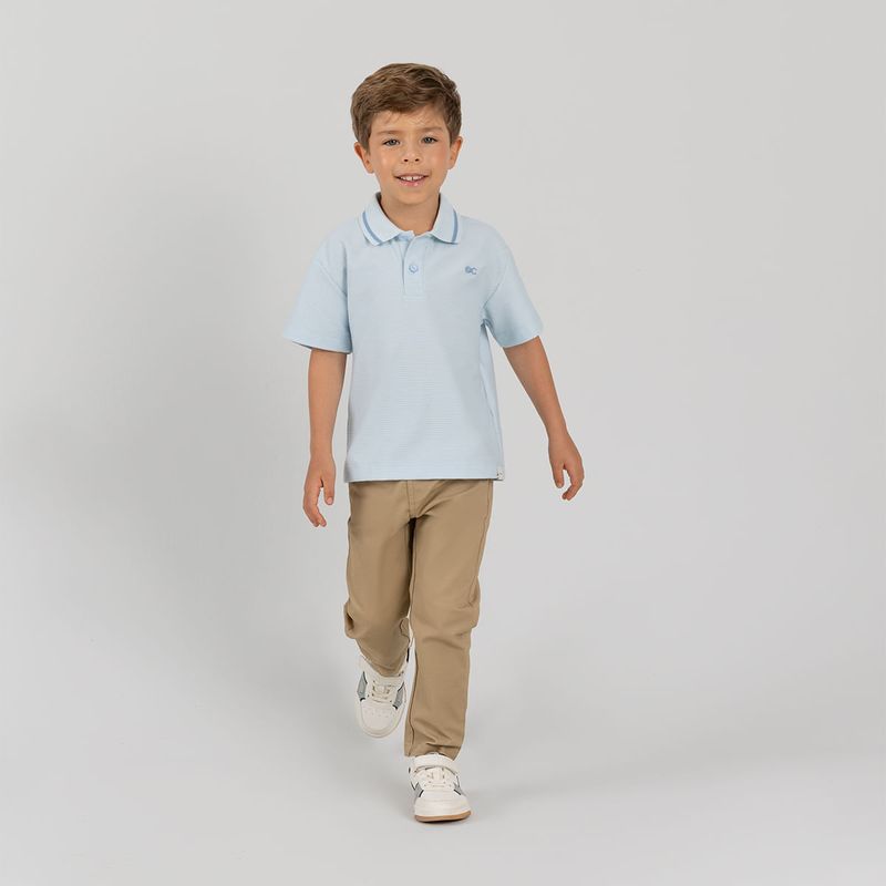 Camiseta-polo-para-nino-con-tela-con-textura