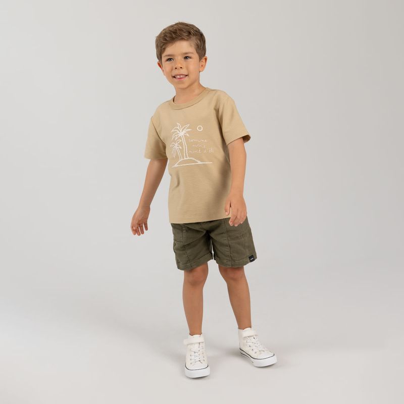 Camiseta-para-nino-manga-corta-tela-con-textura