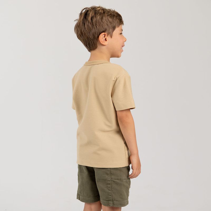 Camiseta-para-nino-manga-corta-tela-con-textura