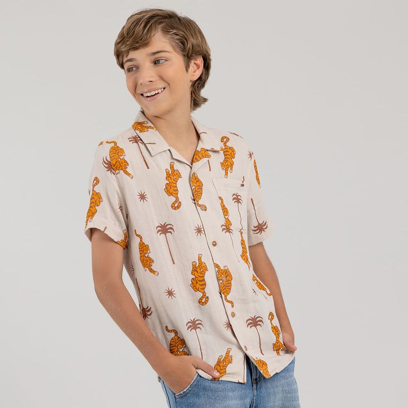 Camisa-manga-corta-para-nino