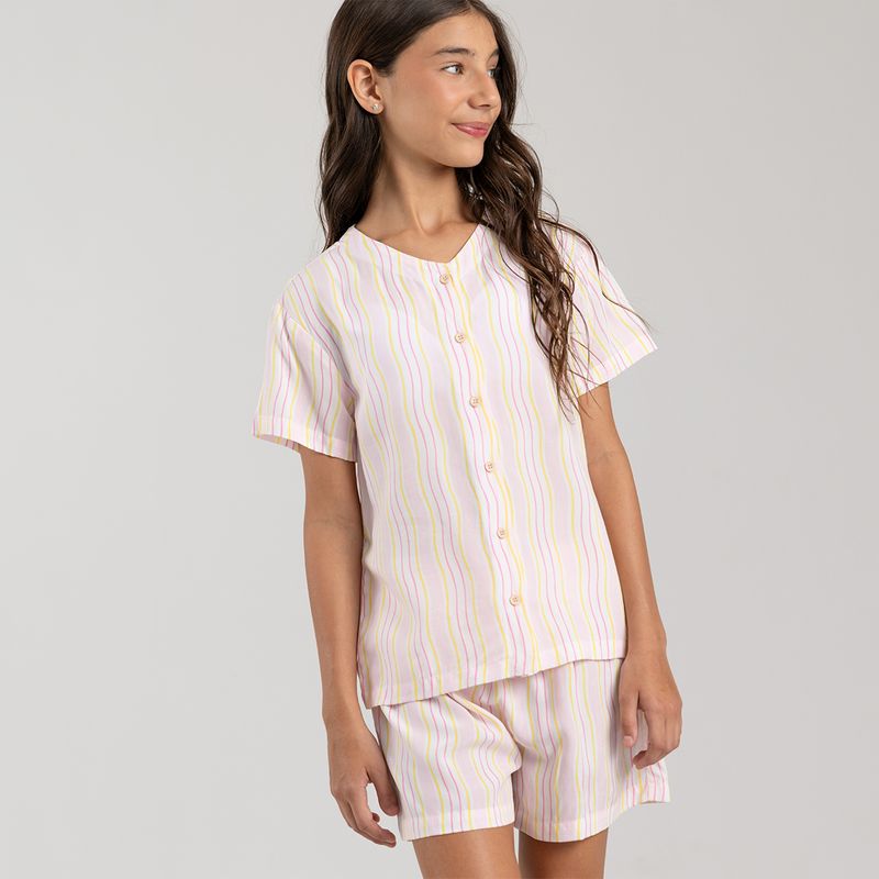 Pijama-corta-para-nina
