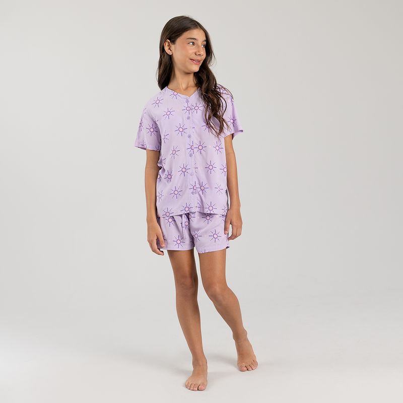 Pijama-corta-para-nina