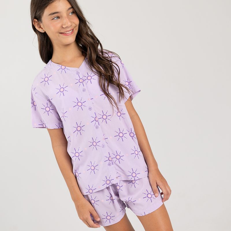 Pijama-corta-para-nina